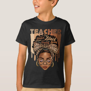 Camiseta Mágica Professora Negra Mês da História Negra Afro