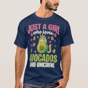 Camiseta Magical Animal Cute Avocado Lover Girls Women Flor