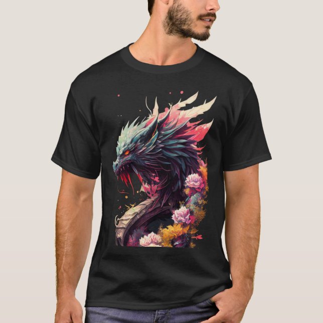 Camiseta Magical Blue Dragon (Frente)