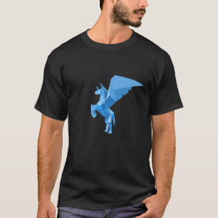 Camiseta Magical Blue Unicorn para sorrir