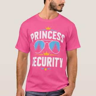 Camiseta Magical Castle Sunglasses Princess Bodyguard Funny