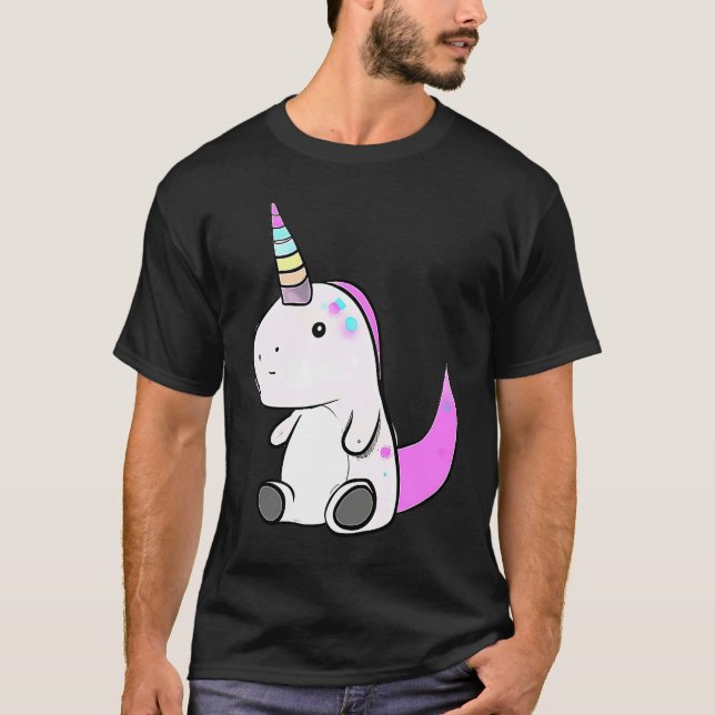 Camiseta Magical Dinosaur Unicorn (Frente)