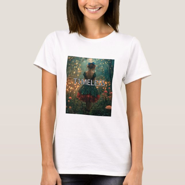 Camiseta Magical Forest. Surreal and Psychedelic Art (Frente)