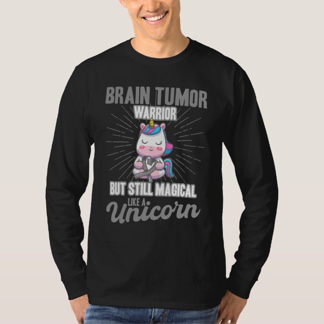 Camiseta Magical Like A Unicorn Brain Tumor Awareness 1 (Frente)