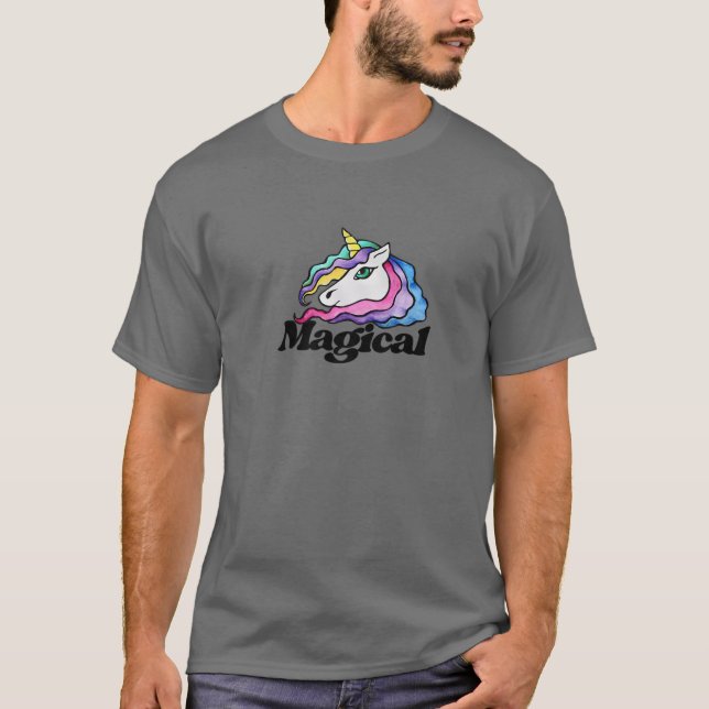 Camiseta Magical Rainbow Unicorn (Frente)