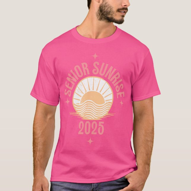 Camiseta Magical Senior Sunrise 2025 High School 12Th Twelf (Frente)