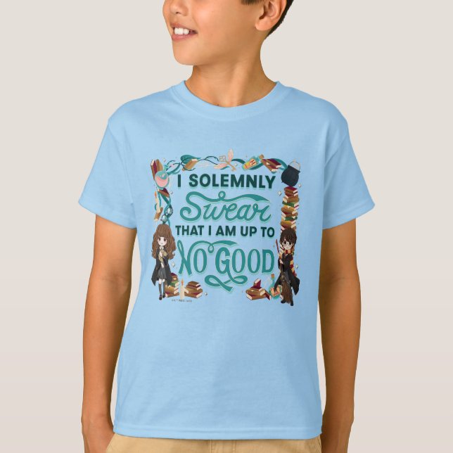 Camiseta Magical Watercolor "I Solene Swear" (Frente)