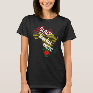 Camiseta Mágicas Professoras Negras Orgulho do Melanismo Hi