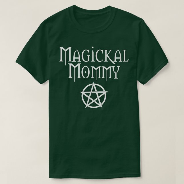 Camiseta Magickles Mamãe Cheeky Witcan Pagan Mães D (Frente do Design)