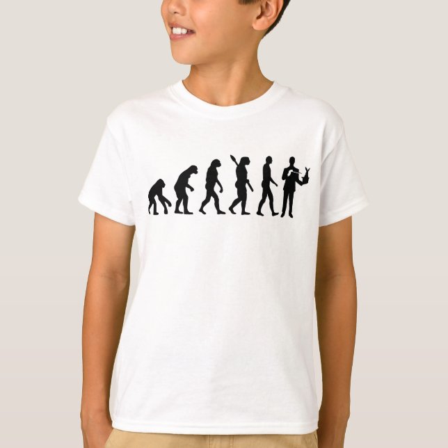 Camiseta Mágico da evolução (Frente)