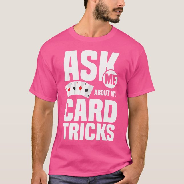 Camiseta Mágico de Espetáculo de Mágica (Frente)