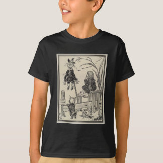 Camiseta Mágico de Oz Dorothy e o espantalho