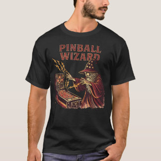 Camiseta Mágico de Pinball Amante de Pinball Fã de Arcade E