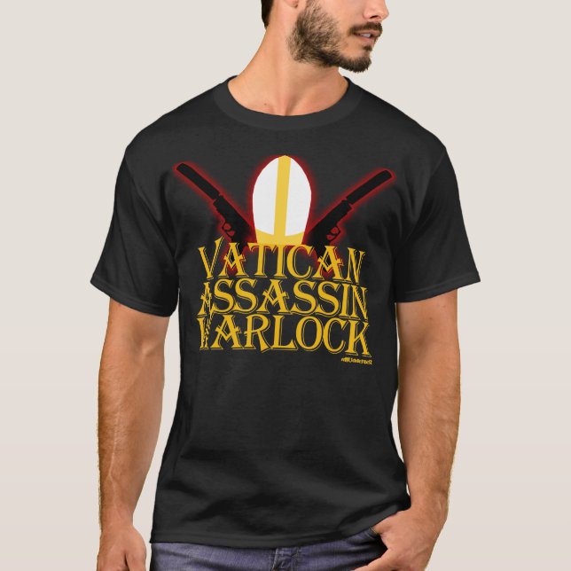 Camiseta Mágico do assassino do vaticano! (Frente)