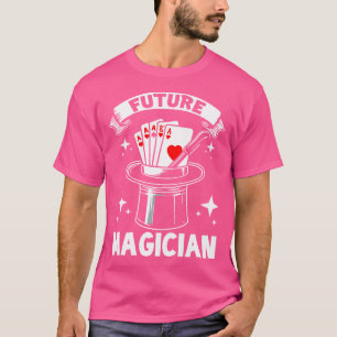 Camiseta Mágico Futuro Truques de Magia Ilusionista Ilusão