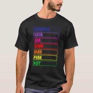 Camiseta Mágico Ilusionista Óptico de Cores Arco-íris