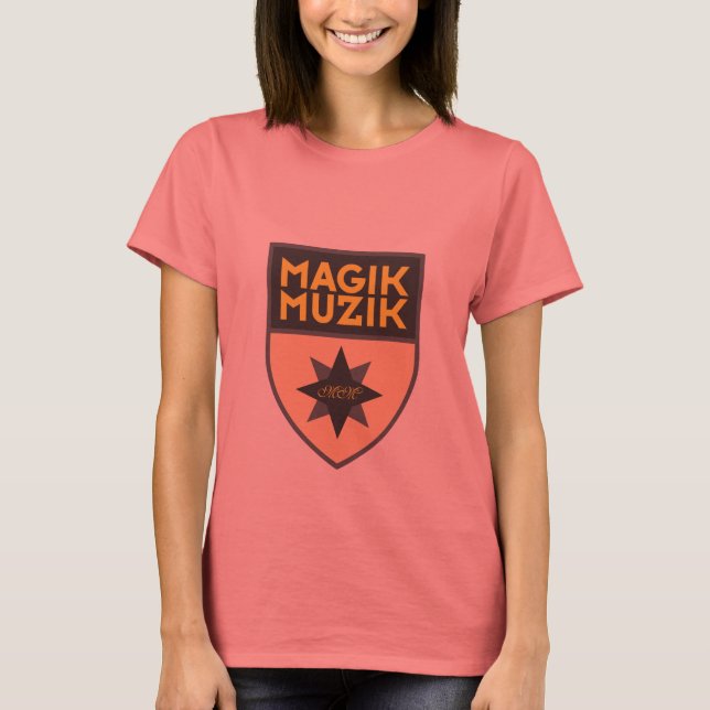Camiseta Magik Muzik "Creme" (Frente)