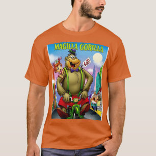 Camiseta MAGILLA GORILLA Personagem Abstrato de Desenho Ant