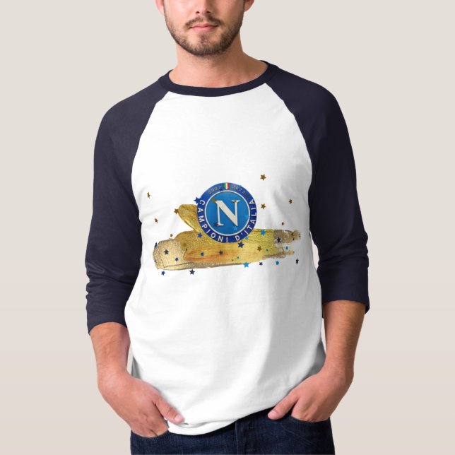 Camiseta Maglia Uomo Napoli (Frente)