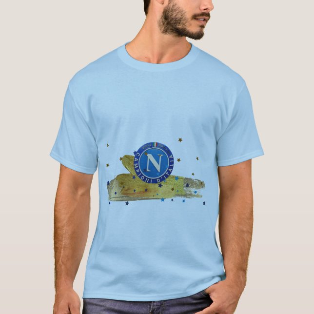 Camiseta Maglietta comemorativa scudetto Napoli 2023 (Frente)