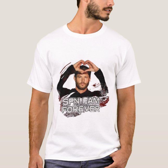 Camiseta Maglietta "JENSEN HEART HANDS" (Frente)