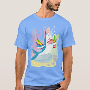 Camiseta Magnética Animal Unicorn Lover Cute Ocean Animal S