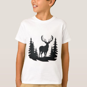 Camiseta Magnífico Buck Entre Pinheiros