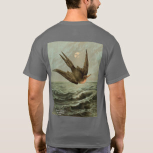 Camiseta Magnífico Frigatebird, Trabalho de arte frontal/i