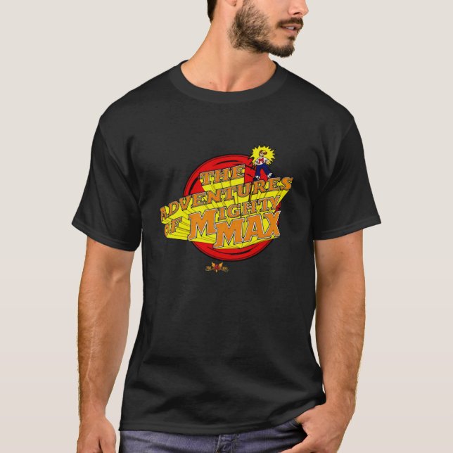Camiseta Magnífico Máximo de Cartoon Retroativo Clássico (Frente)