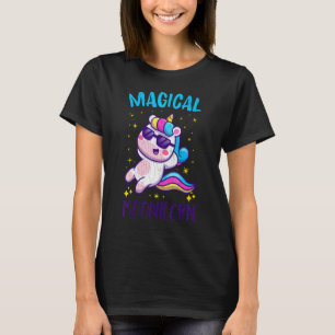 Camiseta Magnífico Moonicorn Animais Vacas Fofo Gráfico