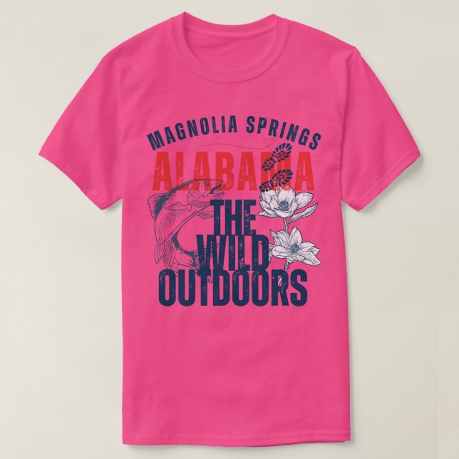 Camiseta Magnolia Primavera Alabama The Wild Ultraje (Frente do Design)