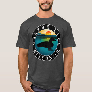 Camiseta Magnor Lake Wisconsin Loon