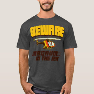 CAMISETA MAGNUM DO BEWARE NO AR