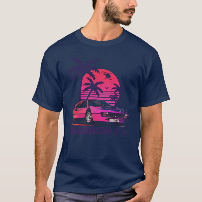 Camiseta Magnum Pi Havaí (Frente)