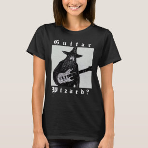 Camiseta mago da guitarra