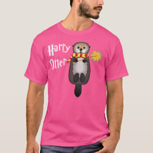 Camiseta Mago da Magia da Lontra, Lontra Engraçada Harry