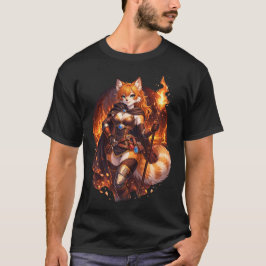 Camiseta Mago do Fogo Panda Vermelho