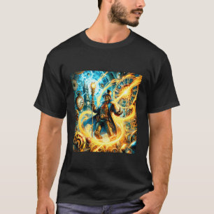 Camiseta Mago do Tempo Steampunk Fantasia