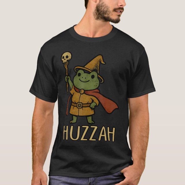 Camiseta Mago Sapo Huzzah (Frente)