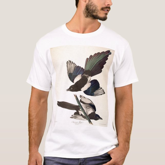 Camiseta Magpie americano (Frente)