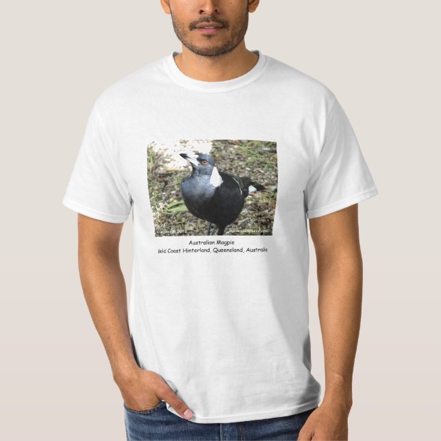 Camiseta Magpie australiano (Frente)