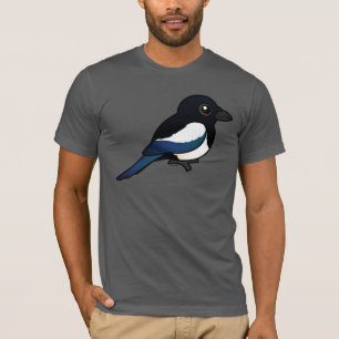 Camiseta Magpie do Eurasian de Birdorable