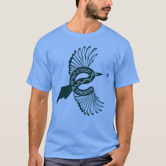 Camiseta Magpie Edmonton City Bird