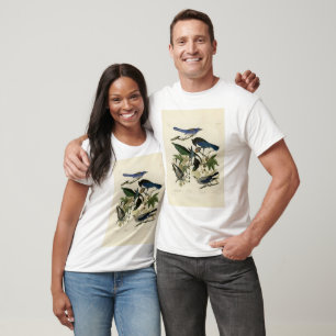 Camiseta Magpie Jays & Nutcracker Audubon Birds da América