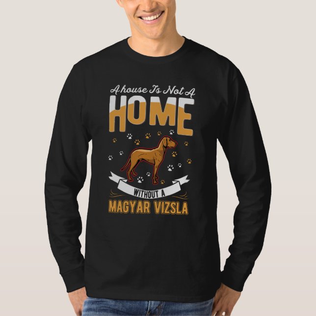 Camiseta Magyar Vizsla Home Hungarian Vizssla (Frente)