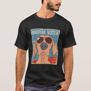 Camiseta Magyar Vizsla Húngaro de Curto Curso Magyar Vizsla