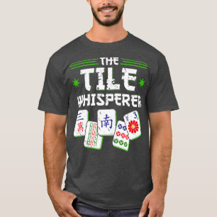 Camiseta Mah Jong Azulejo Whisperer Funny Mahjong