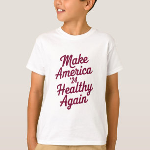 Camiseta MAHA Faça a América Saudável Novamente Patriótica
