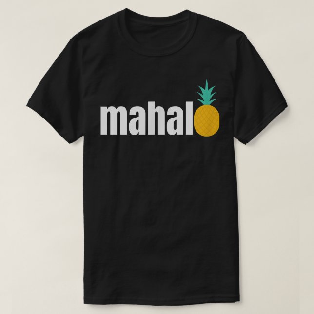 CAMISETA MAHALO  (Frente do Design)