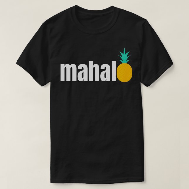 CAMISETA MAHALO (Frente do Design)